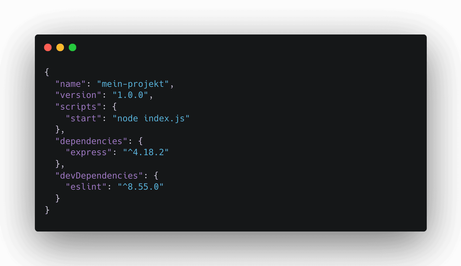 package.json